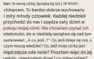 Wchodzi do pokoju swojej nastoletniej córki bez pukania: to, co odkrywa, doprowadza ją do łez