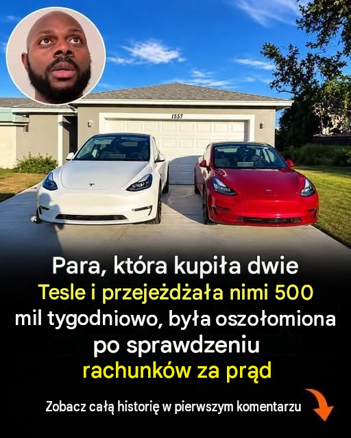 Dwie Tesle, 800 km tygodniowo: para oszołomiona po ujawnieniu prawdziwego rachunku za prąd