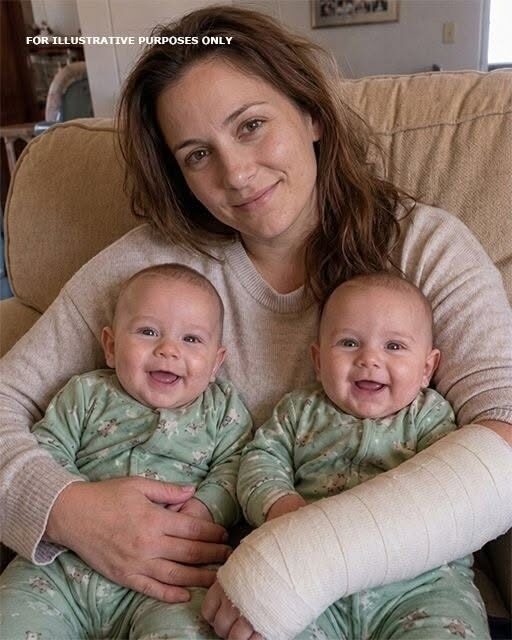 Złamałam rękę i poprosiłam męża, żeby zaopiekował się naszymi 5-miesięcznymi bliźniakami. Powiedział: „Mamy nie mają dni chorobowych”, więc pokazałam mu, jak bardzo się mylił.