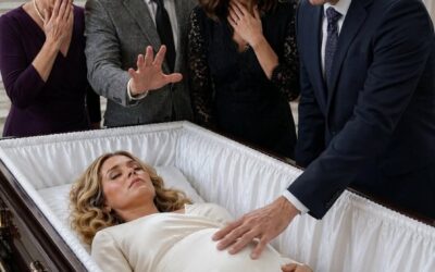 Kilka minut przed kremacją mojej ciężarnej żony coś poruszyło się pod jej sukienką w trumnie. Moja teściowa zamarła, mój szwagier wpadł w panikę, a ja w tej przerażającej chwili odkryłem, dlaczego tak im zależało, żeby zamienić ją w popiół, zanim ktokolwiek poznał prawdę.