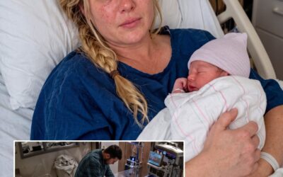 Straciłam jedno z bliźniąt podczas porodu. Kiedy pielęgniarka delikatnie położyła mi w ramionach mojego ocalałego synka, nachyliła się i wyszeptała: „Zanim zaufasz mężowi, obejrzyj film, który ci właśnie wysłałam”.