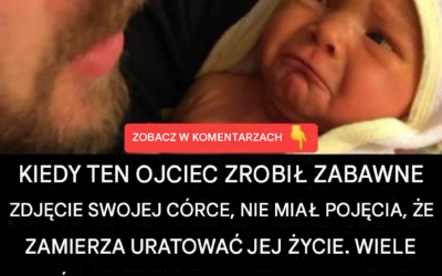 Tata opublikował w internecie zdjęcie swojej nowonarodzonej córki i uratował jej życie