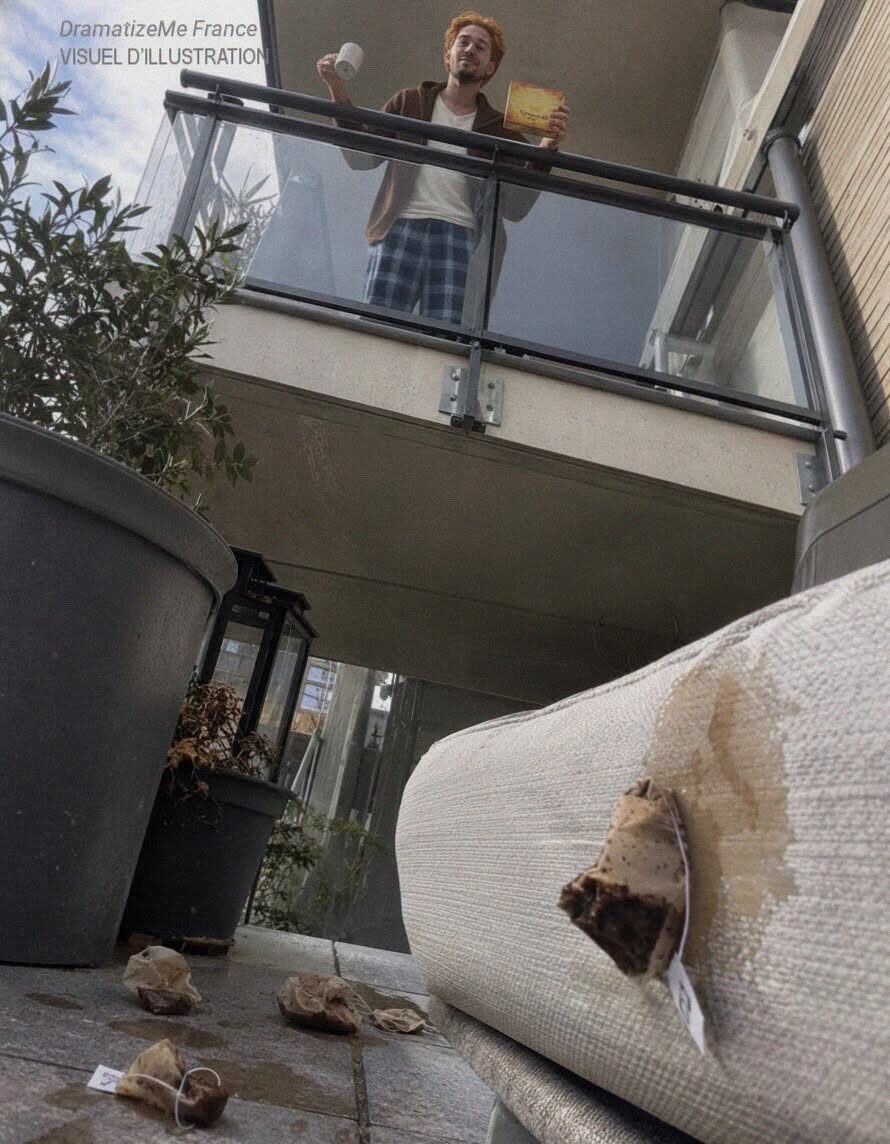 Mój sąsiad z góry dwa razy dziennie rzucał zużyte torebki herbaty na mój balkon – postanowiłam więc nauczyć go, co to znaczy szanować cudzy dom.