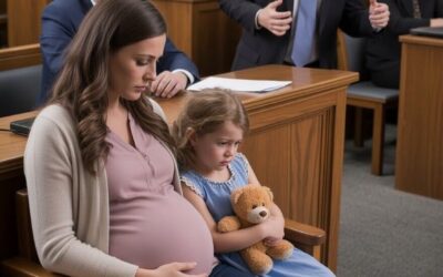 Ciężarna żona oddała mężowi wszystko w sądzie rozwodowym, ale sędzia przyprowadził jego córeczkę i w sali zapadła cisza