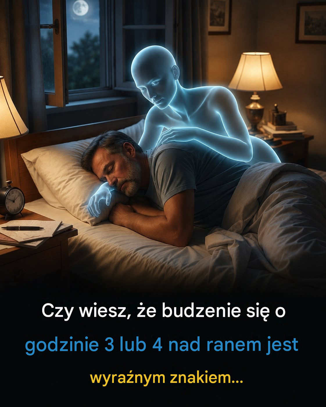 Budzenie się o 3 lub 4 nad ranem: co Twoje ciało może próbować Ci powiedzieć