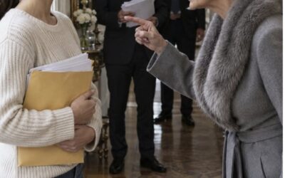 Moja teściowa przyjechała z komornikiem, żeby mnie eksmitować. Szkoda, że ​​jej kochany synek zapomniał powiedzieć jej całą prawdę o naszym mieszkaniu.
