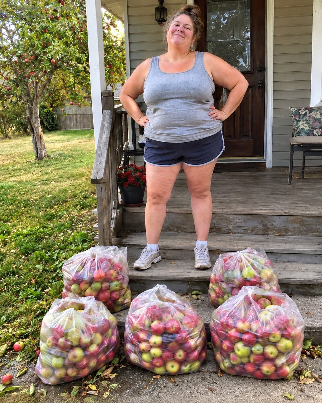 Mój sąsiad zabrał całe plony z mojego ogrodu — zamiast krzyczeć, zrobiłem...
