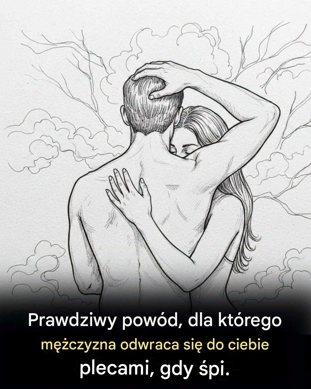 O czym świadczy spanie jednego z partnerów tyłem do drugiego (2)