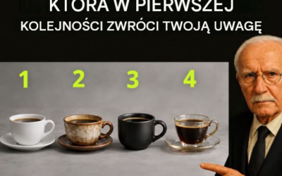 Test psychologiczny: wybierz filiżankę kawy i dowiedz się, co ona o Tobie mówi