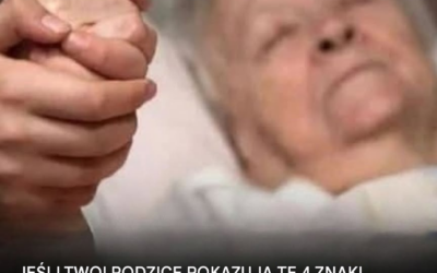 Jeśli u Twojego rodzica występują te 4 objawy, może to oznaczać, że zbliża się jego koniec. Przygotuj się na to, co przyniesie przyszłość.