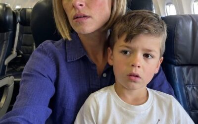 Mój syn i ja wsiedliśmy na pokład samolotu mojego męża-pilota, żeby zrobić mu niespodziankę – powiedział wtedy przez głośniki coś, co sprawiło, że przestaliśmy się uśmiechać