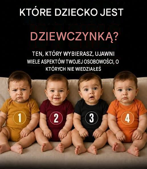 Które dziecko byś wybrał? Zabawny quiz osobowości, który ujawni więcej, niż się spodziewasz
