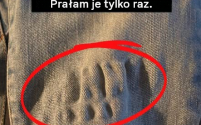 Dlaczego na dżinsach po praniu pojawiają się dziwne marszczenia?