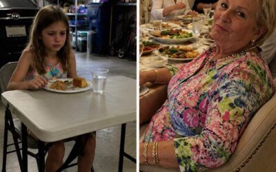 Znalazłem moją córkę jedzącą obiad w garażu, bo babcia powiedziała, że ​​„nie powinna siedzieć przy stole” – moja teściowa zbladła, gdy zdała sobie sprawę z tego, co zrobiłem