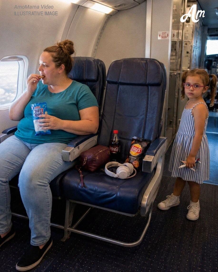 Niegrzeczna kobieta zajęła miejsce przy oknie, które zapłaciłem mojej 6-letniej córce z autyzmem – więc pilot dał jej nauczkę, której nigdy nie zapomni