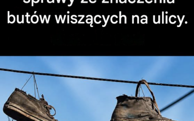 Buty wiszące na kablach elektrycznych: co tak naprawdę oznacza ten dziwny miejski zwyczaj?