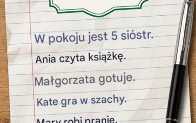 Ta zagadka o pięciu siostrach wprawia wszystkich w osłupienie… a rozwiązanie jest sprytniejsze, niż myślisz.