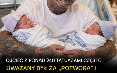 Ojciec z 240 tatuażami spotyka się z krytyką, bo ludzie uważają go za okropnego ojca – wtedy jego żona ujawnia prawdę