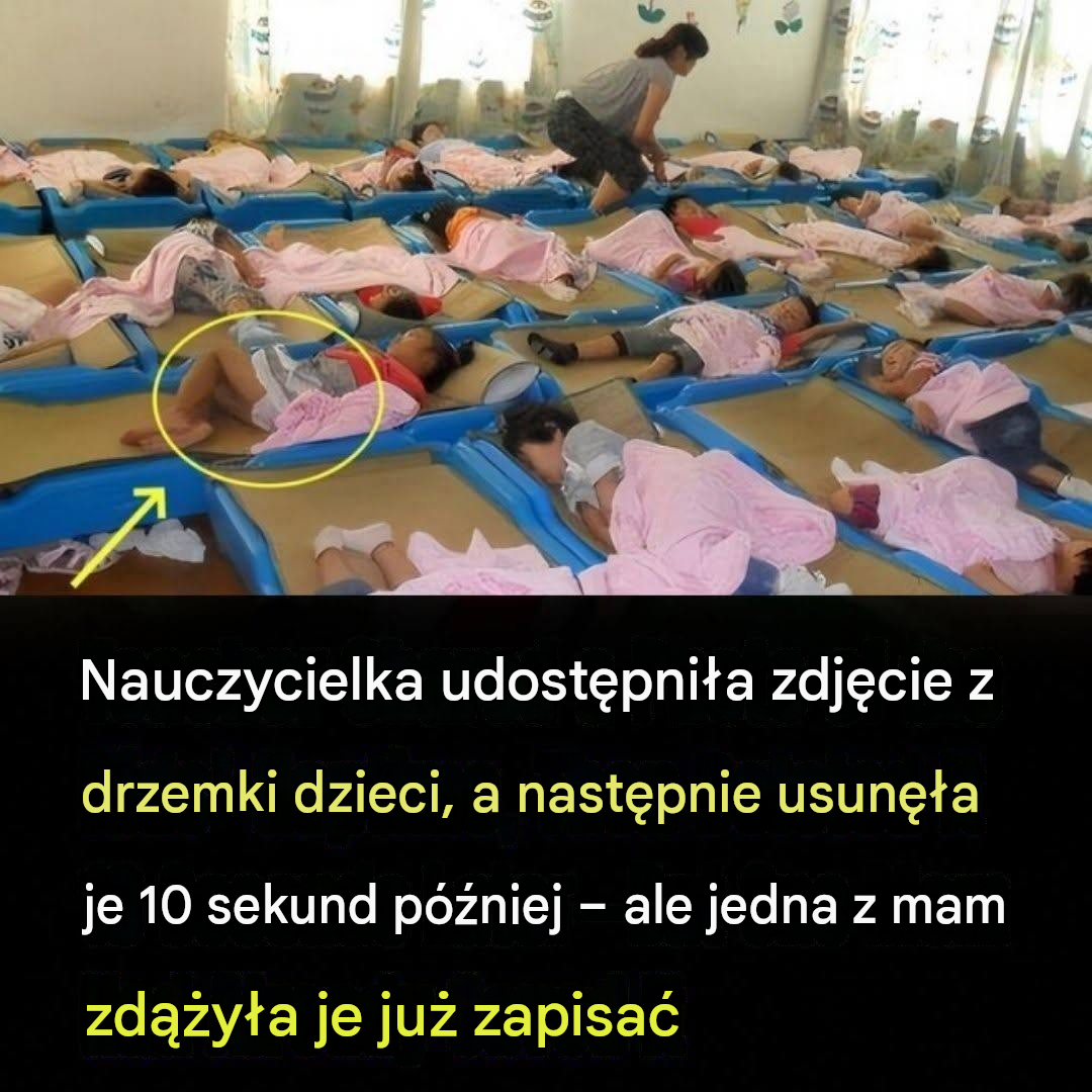 Nauczyciel usunął zdjęcie z drzemki w klasie kilka sekund po jego opublikowaniu – jeden z rodziców już je zapisał