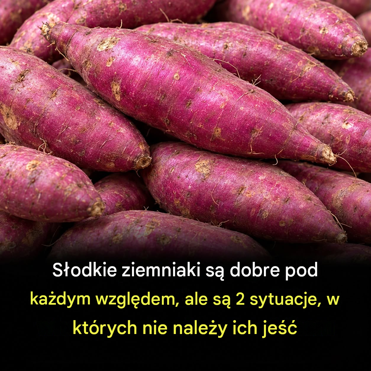 Uwielbiasz słodkie ziemniaki? Oto 2 sytuacje, w których możesz chcieć je pominąć