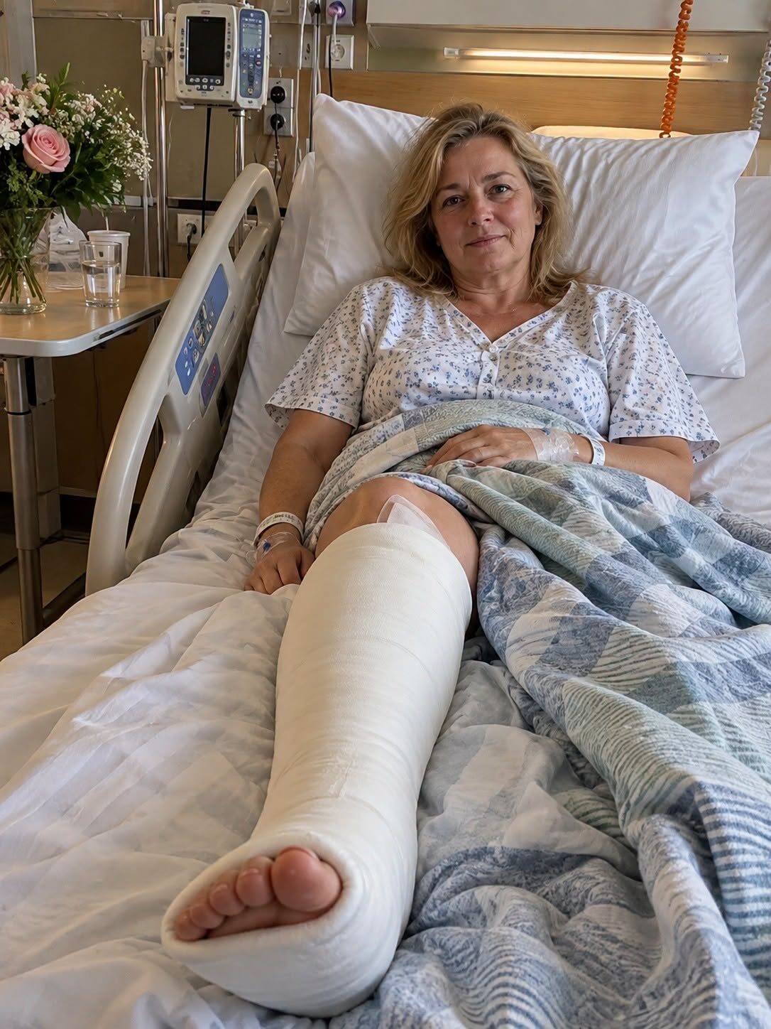 Mój Mąż Przyszedł do Szpitala z Bukietem Kwiatów. Ale Kiedy Zbliżył Się do Mojego Łóżka, Po Raz Pierwszy w Życiu Poczułam Przed Nim Strach. Bo Właśnie w Tej Chwili Przypomniałam Sobie Jeden Szczegół, Którego — Jak Był Przekonany — Nigdy Nie Będę Pamiętać…