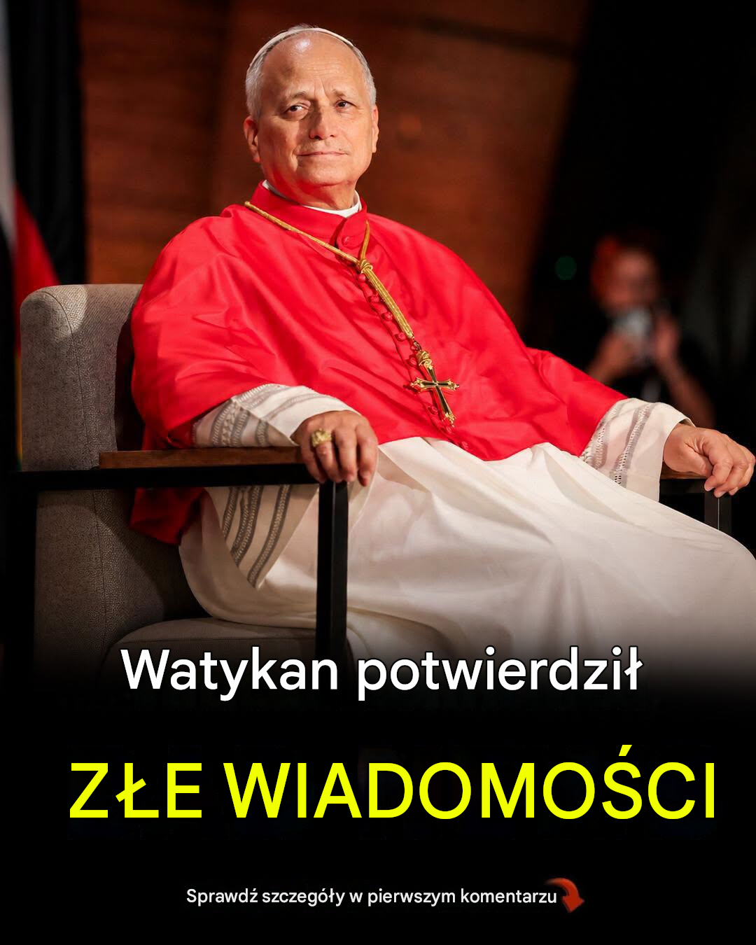 Watykan potwierdził złe wieści o papieżu Leonie XIV