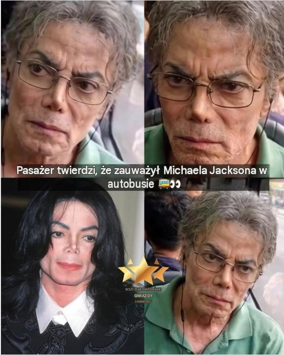 Ten pasażer myślał, że rozpoznał Michaela Jacksona, ale był pewien haczyk