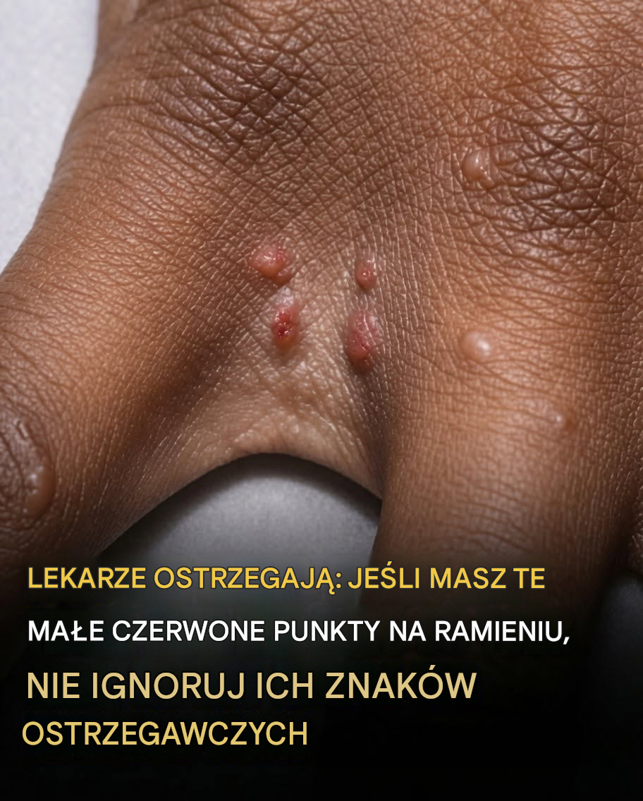 Nie ignoruj tych małych czerwonych grudek – mogą być one wczesnym sygnałem ostrzegawczym Twojego organizmu.