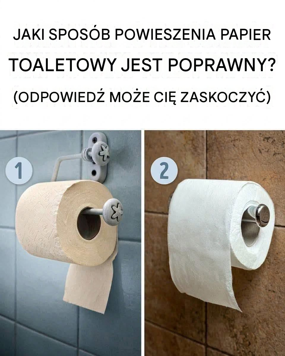 Wielka debata o papierze toaletowym: która wersja jest właściwa?