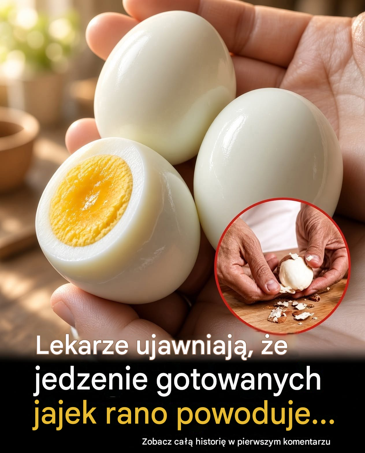 Lekarze ujawniają, że jedzenie gotowanych jajek rano powoduje… To, co musisz wiedzieć