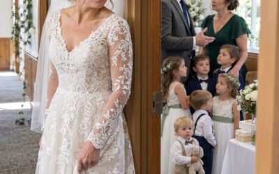 Dziesięć minut przed naszym ślubem usłyszałam, jak mój narzeczony mówi do swojej siostry: „Nie martw się już o żłobek. Natalie zajmie się całą trójką dzieci od poniedziałku”.